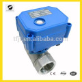 DC12V, mini válvula elétrica AC220V para equipamentos pequenos, tratamento de água, HVAC, sistema de controle automático